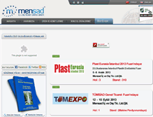Tablet Screenshot of mensad.com.tr